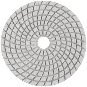 Круг алмазный гибкий шлифовальный АГШК (липучка), влажное шлифование, 100 мм, Р 50