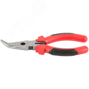 Утконосы ''Стандарт'', красно-черные пластиковые ручки, полированная сталь 165 мм