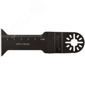 Полотно пильное фрезерованное ступенчатое удлиненное, CrV сталь, 40 мм х 0.6 мм