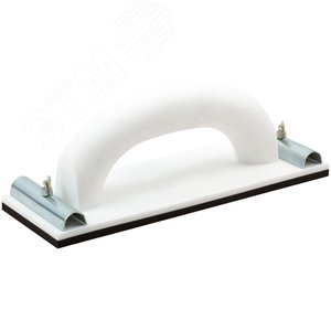 Терка д/наждачной бум.пластиковая с мет.прижимом 230х80 мм