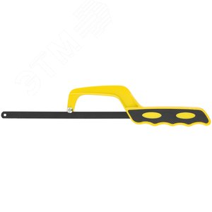 Ножовка-ручка по металлу 300 мм, алюминиевый корпус с резиновыми вставками