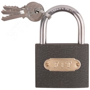 Замок навесной железный 63 мм