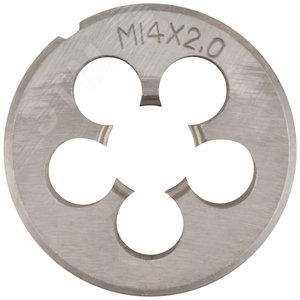 Плашка метрическая, легированная сталь М14х2.0 мм