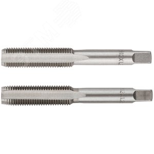 Метчики метрические, легированная сталь, набор 2 шт М12х1.25 мм