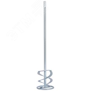 Миксер для строительных смесей оцинкованный Профи, хвостовик SDS-PLUS 80х400 мм