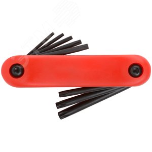 Ключи ''звездочки'' 8 шт CrV Т9-Т40 складные