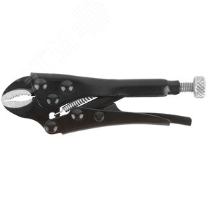 Зажим ручной с фиксатором тип WR черненый 100 мм