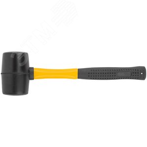 Киянка резиновая, фиберглассовая ручка 50 мм (340 гр)