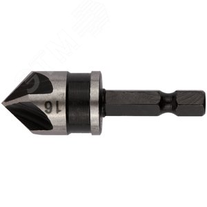 Зенкер конический, легированная сталь, хвостовик под биту, 16 мм