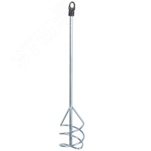 Миксер для строительных смесей оцинкованный Профи 80х400 мм