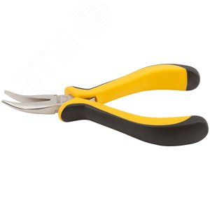 Утконосы ''мини'' Профи, никелированное покрытие, черно-желтые мягкие ручки 125 мм