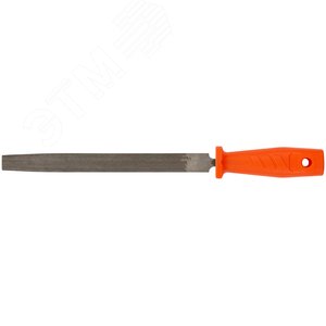 Напильник, пластиковая ручка, полукруглый 200 мм