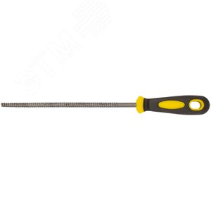 Рашпиль, прорезиненная ручка, круглый 200 мм