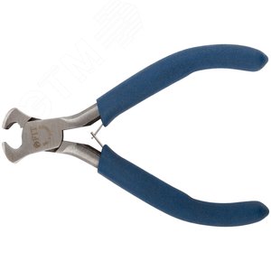 Клещи ''мини'', синие ручки 105 мм