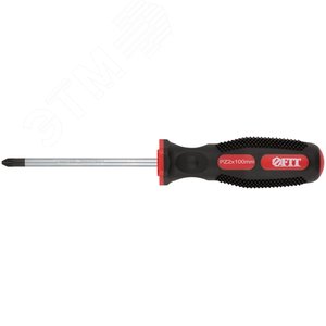 Отвертка ''Универсал'', CrV сталь, прорезиненная ручка, Профи 6х100 мм РZ2