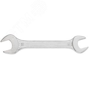 Ключ рожковый ''Хард'', хромированное покрытие 19х22 мм