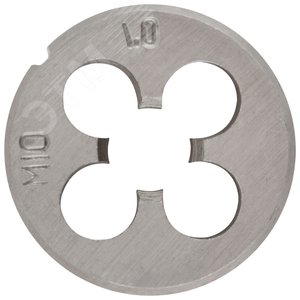 Плашка метрическая, легированная сталь М10х1.0 мм