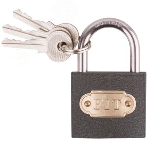 Замок навесной железный 38 мм