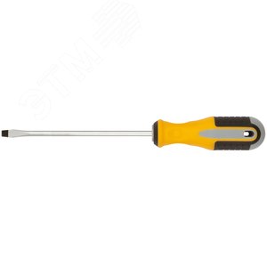 Отвертка ''Старт'', CrV сталь, прорезиненная ручка 6х150 мм SL