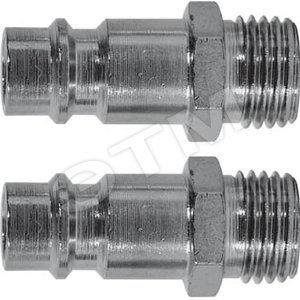 Адаптер на пистолет с внешней резьбой 2 шт