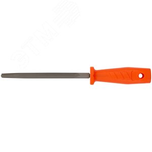 Напильник, пластиковая ручка, трехгранный 150 мм