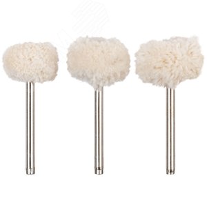 Круги полировочные, 3 шт