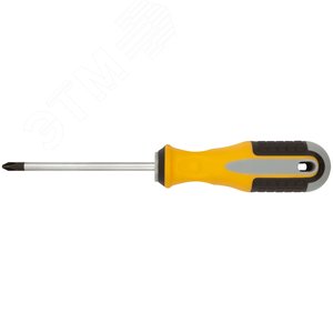 Отвертка ''Старт'', CrV сталь, прорезиненная ручка 6х100 мм РН2