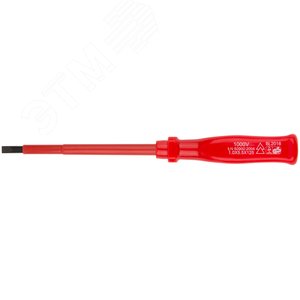 Отвертка изолированная 1000 В, CrV сталь, пластиковая ручка 5х125 мм SL