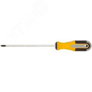 Отвертка ''Старт'', CrV сталь, прорезиненная ручка 5х150 мм РН1