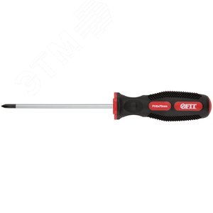 Отвертка ''Универсал'', CrV сталь, прорезиненная ручка, Профи 3х75 мм РН0