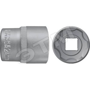 Головка шестигранная CrV 1/2 13мм