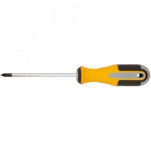 Отвертка ''Старт'', CrV сталь, прорезиненная ручка 5х100 мм РН1