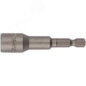 Насадка для шурупов и болтов с 6-грголовкой Профи d=10 мм, L=65 мм