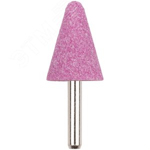 Шарошка абразивная (по металлу), хвостовик 6 мм, конус с закруглением 25 х 35 мм