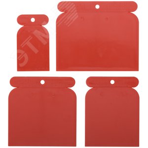 Шпатели пластиковые набор 4 шт(''Япончик'') 50/80/100/120 мм