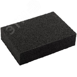 Губка шлифовальная алюминий-оксидная, 100х70х25 мм, Р 80