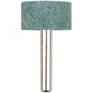 Шарошка абразивная (по камню, мрамору, кафелю), хвостовик 6 мм, цилиндр 25 х 13 мм