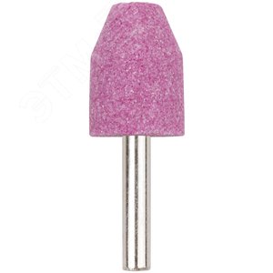 Шарошка абразивная (по металлу), хвостовик 6 мм, цилиндр со скосом 18 х 27 мм