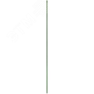 Колышек садовый, стальная трубка с ПВХ покрытием 1,0 м х 11 мм