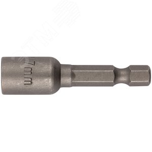 Насадка для шурупов и болтов с 6-грголовкой Профи d=7 мм, L=48 мм