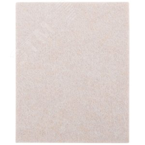 Подкладка для мебели самоклеящаяся сплошная 80 х 100 мм, 1 шт., войлок