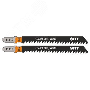 Полотна по дереву, HCS, разведенные, фрезерованные зубья, 100/74/3 мм (Т111С), 2 шт.