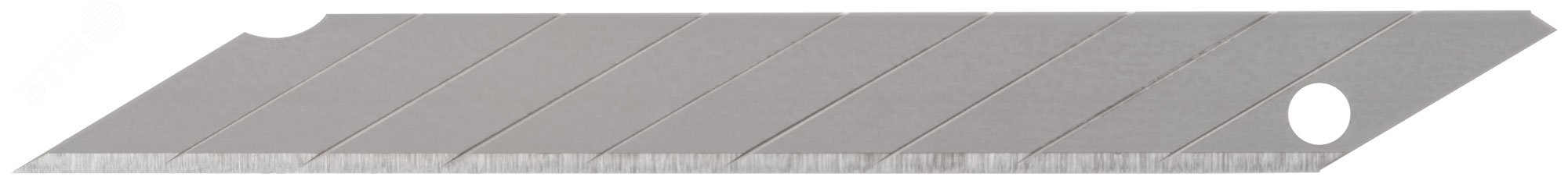 Лезвия для ножа технического 9 мм, 9 сегментов, угол 30 градусов (10 шт.)