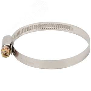 Хомут обжимной (нержавеющая сталь) 50-70 мм