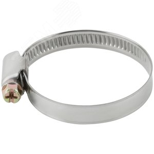 Хомут обжимной (нержавеющая сталь) 32-50 мм