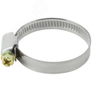 Хомут обжимной (нержавеющая сталь) 26-44 мм