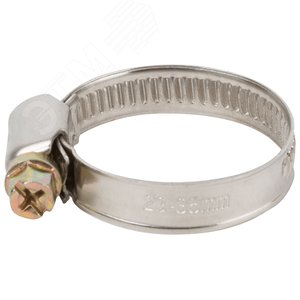 Хомут обжимной (нержавеющая сталь) 23-35 мм