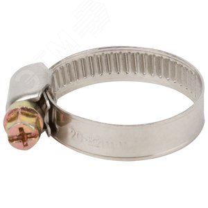 Хомут обжимной 20-32 мм нержавеющая сталь