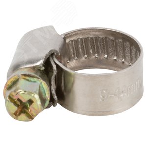 Хомут обжимной (нержавеющая сталь) 9-14 мм