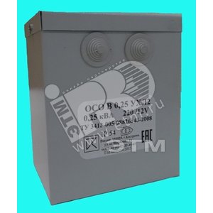 Трансформатор напряжения понижающий ОСО В-0.25 УХЛ2 220/36